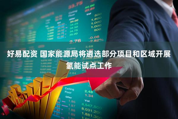 好易配资 国家能源局将遴选部分项目和区域开展氢能试点工作
